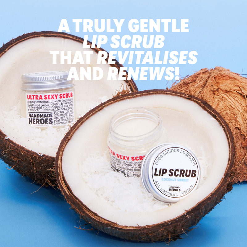 COCOLICIOUS LUSCIOUS LIP SCRUB - COCONUT SORBET