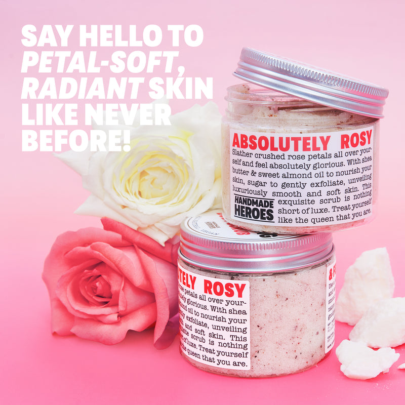 SUPER DUPER NOURISHING BODY SCRUB - ROSE PETALS